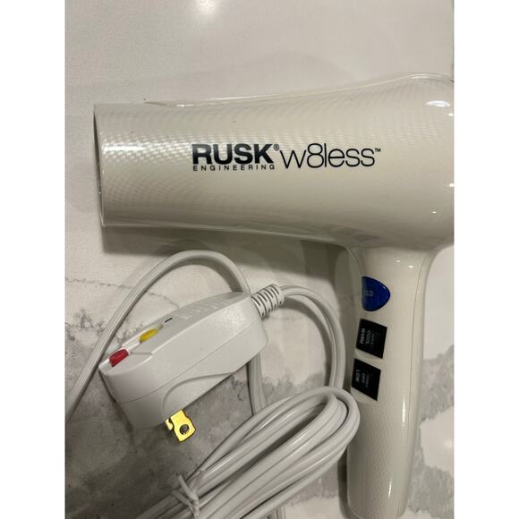 Rusk W8less 2000 Watt Ceramic & Tourmaline Hair Dryer Professional Blow Dryer - Picture 8 of 9